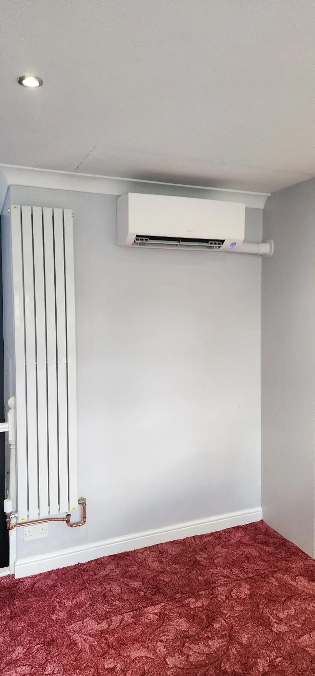 Air conditioning installation in Surrey by GU Services, project 1
